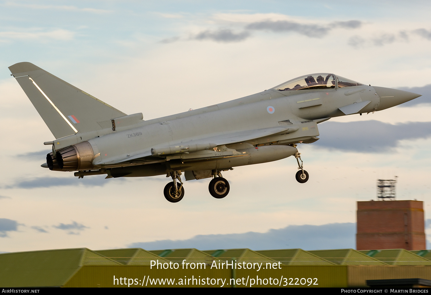 Aircraft Photo of ZK369 | Eurofighter EF-2000 Typhoon FGR4 | UK - Air Force | AirHistory.net #322092