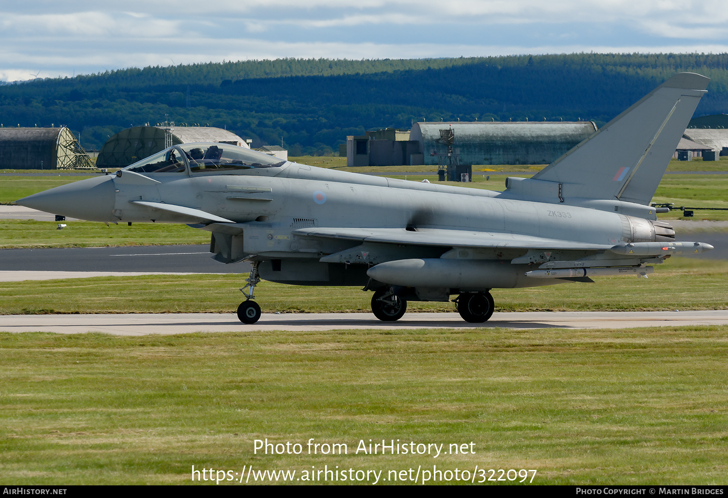 Aircraft Photo of ZK333 | Eurofighter EF-2000 Typhoon FGR4 | UK - Air Force | AirHistory.net #322097