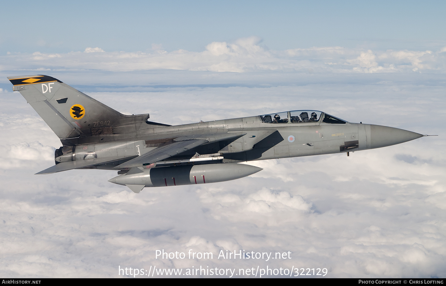 Aircraft Photo of ZE942 | Panavia Tornado F3 | UK - Air Force | AirHistory.net #322129