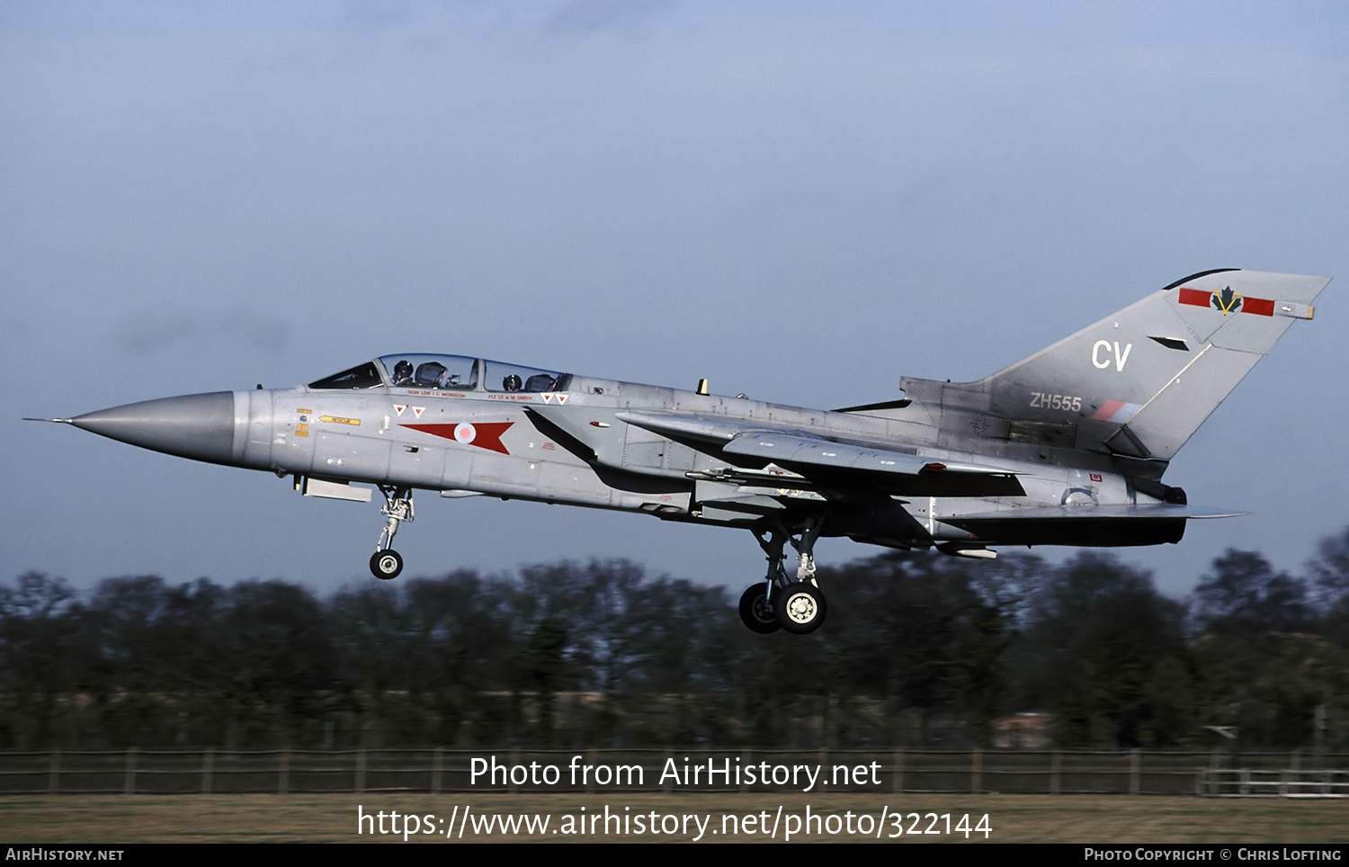 Aircraft Photo of ZH555 | Panavia Tornado F3 | UK - Air Force | AirHistory.net #322144