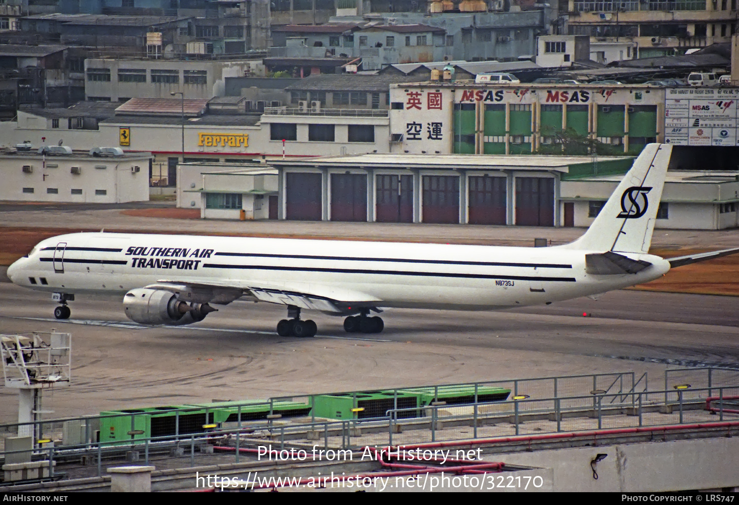 Aircraft Photo of N873SJ | McDonnell Douglas DC-8-73CF | Southern Air Transport | AirHistory.net #322170