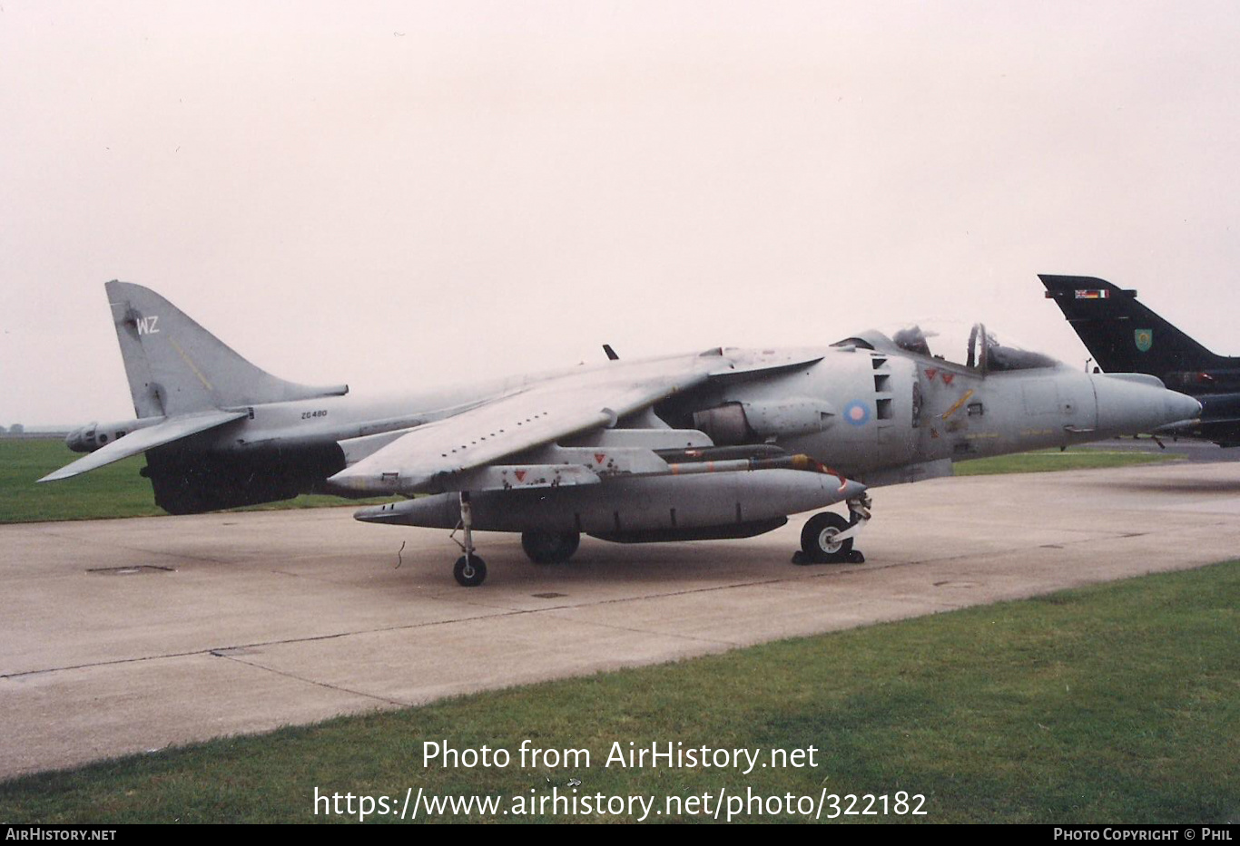 Aircraft Photo of ZG480 | British Aerospace Harrier GR7 | UK - Air Force | AirHistory.net #322182