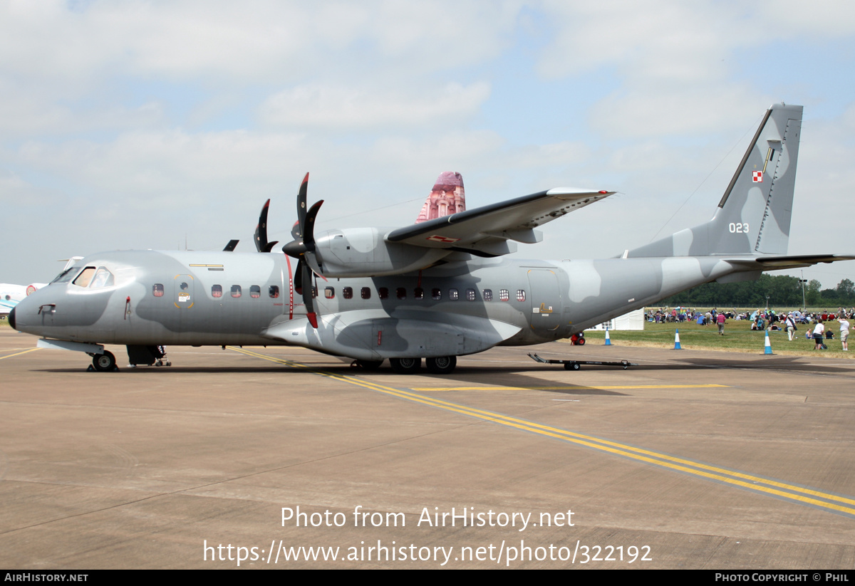 Aircraft Photo of 023 | CASA C295M | Poland - Air Force | AirHistory.net #322192