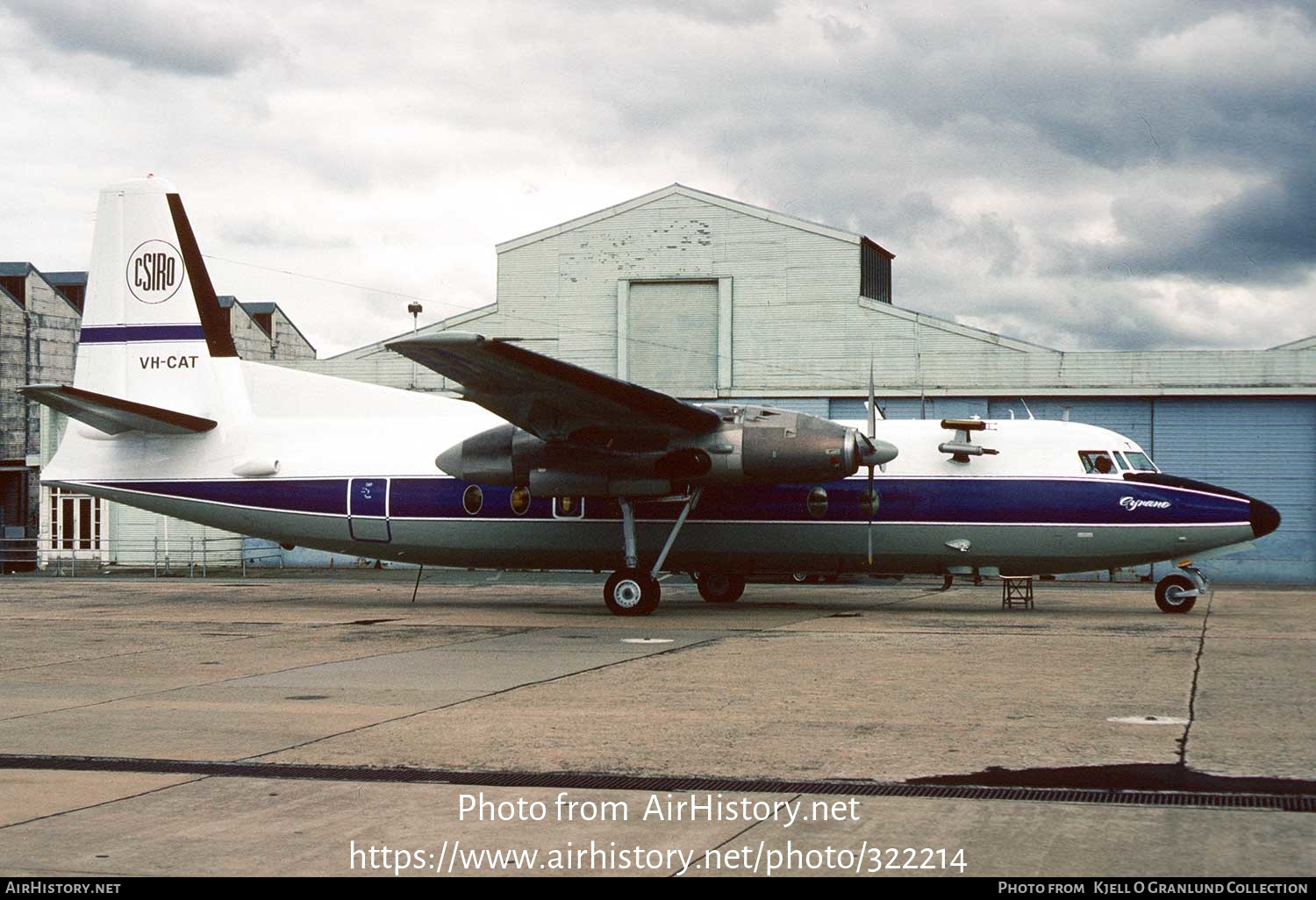 Aircraft Photo of VH-CAT | Fokker F27-100 Friendship | CSIRO | AirHistory.net #322214