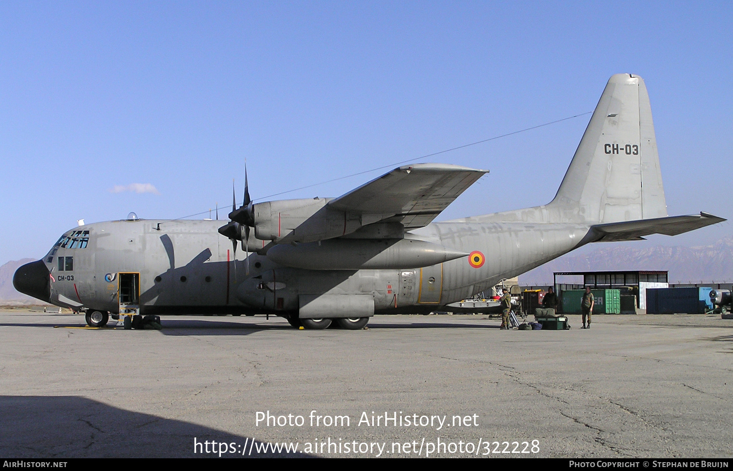 Aircraft Photo of CH-03 | Lockheed C-130H Hercules | Belgium - Air Force | AirHistory.net #322228