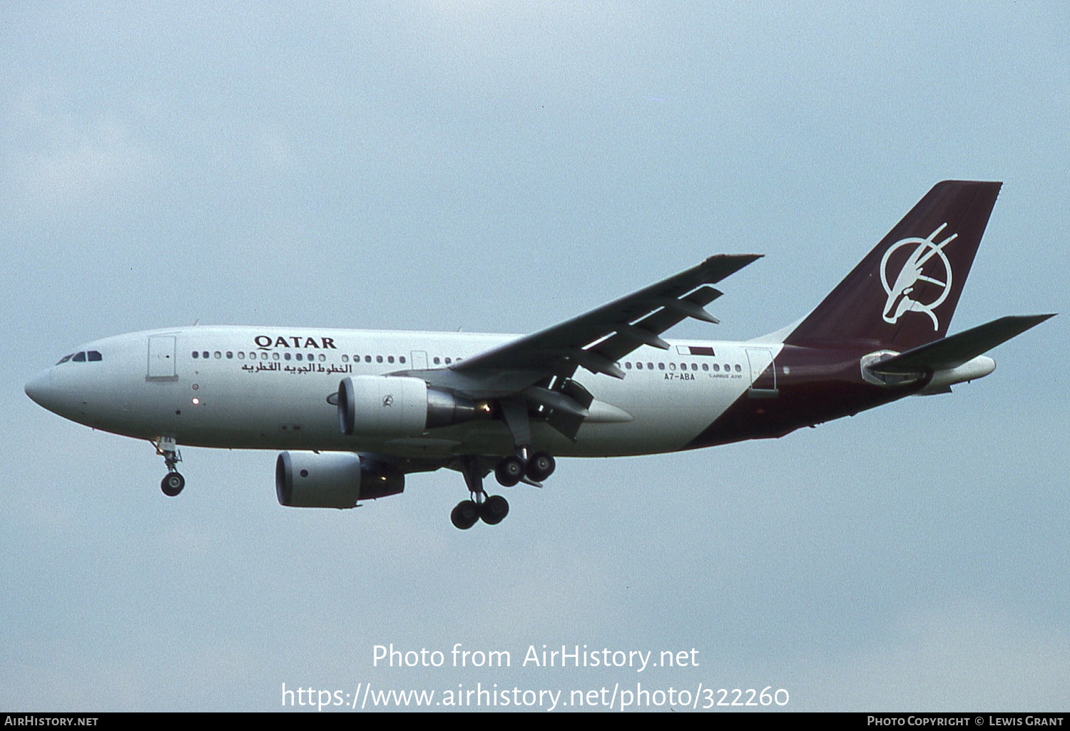 Aircraft Photo of A7-ABA | Airbus A310-222 | Qatar Airways | AirHistory.net #322260