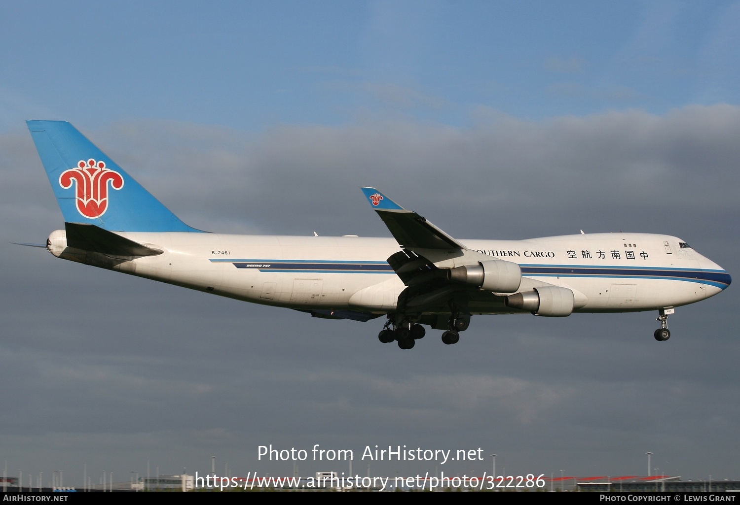 Aircraft Photo of B-2461 | Boeing 747-41BF/SCD | China Southern Airlines Cargo | AirHistory.net #322286