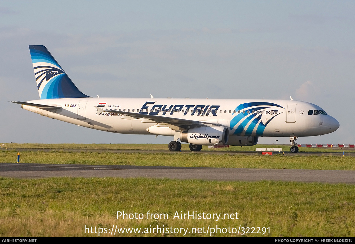 Aircraft Photo of SU-GBZ | Airbus A320-232 | EgyptAir | AirHistory.net #322291