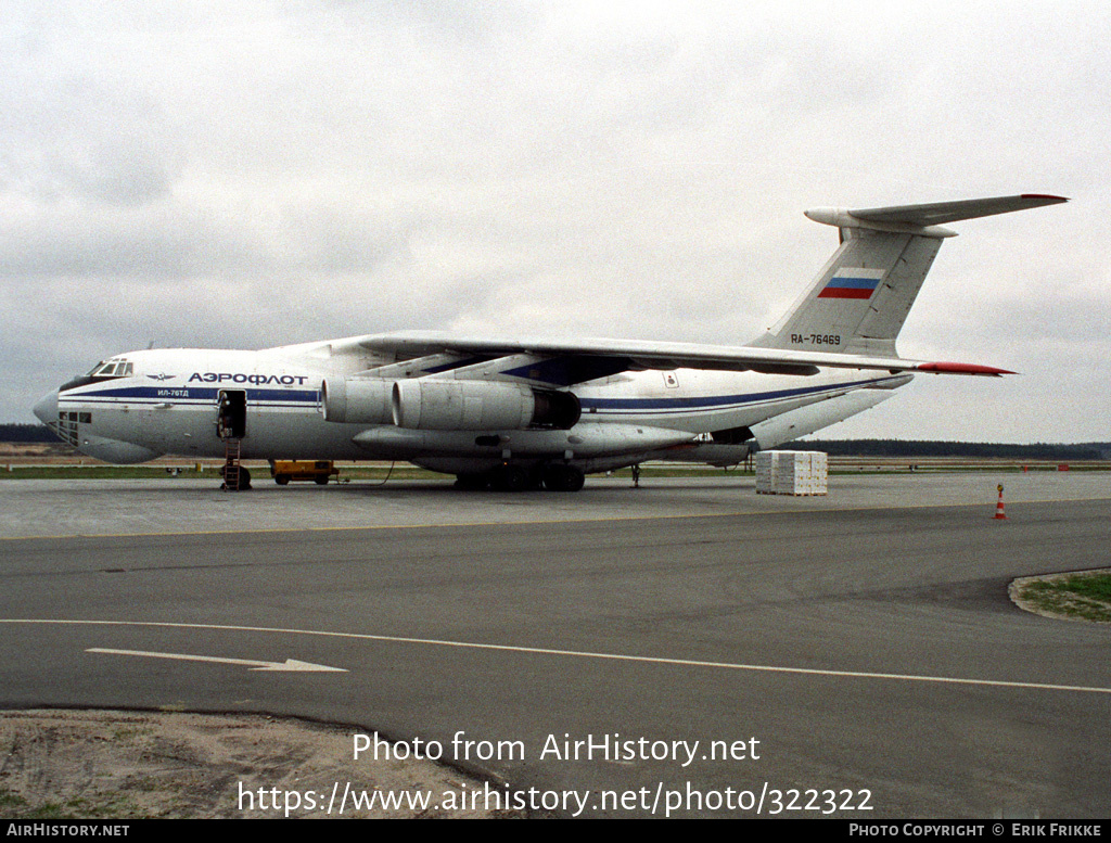 Aircraft Photo of RA-76469 | Ilyushin Il-76TD | Aeroflot | AirHistory.net #322322