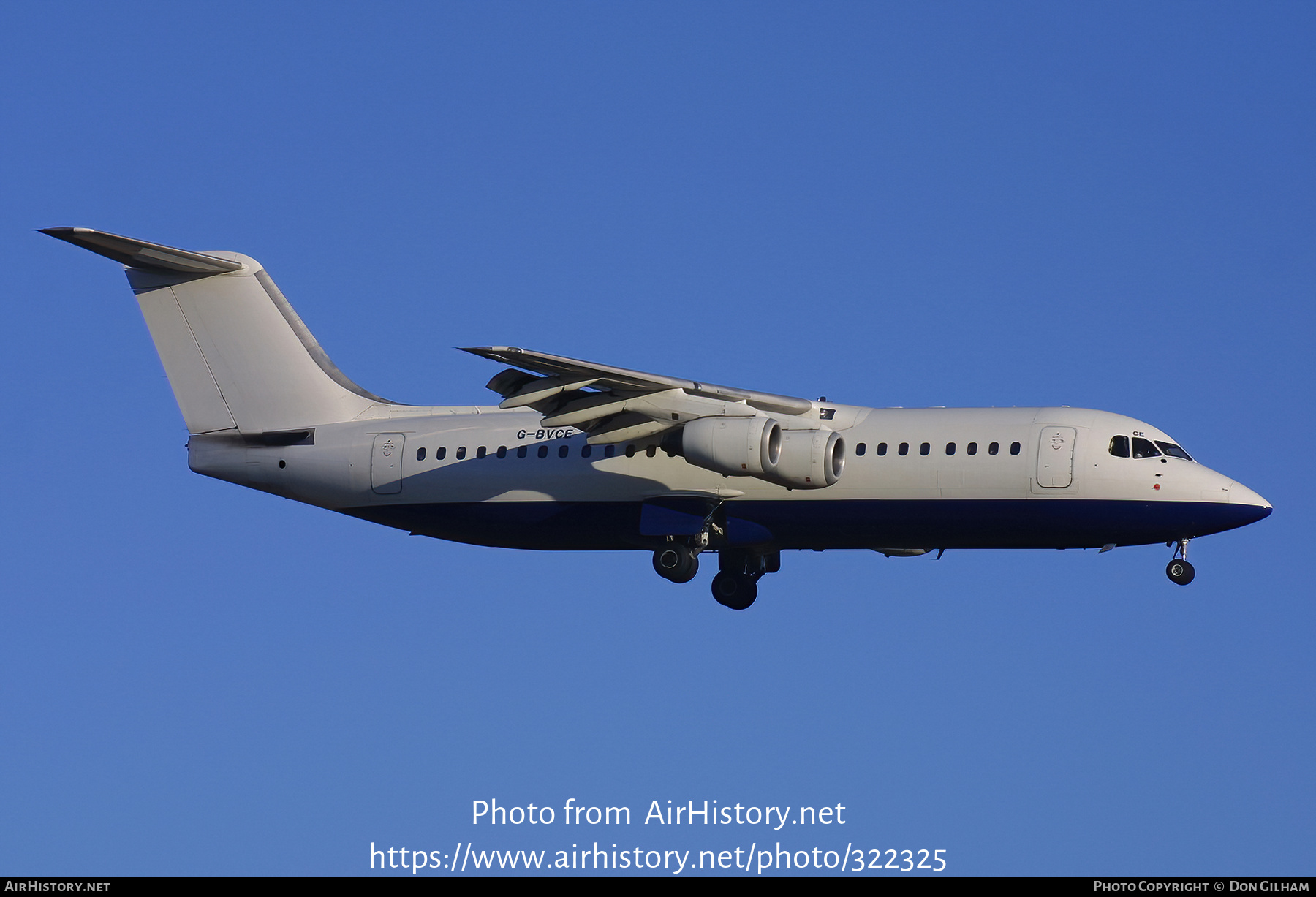 Aircraft Photo of G-BVCE | British Aerospace BAe-146-300 | AirHistory.net #322325