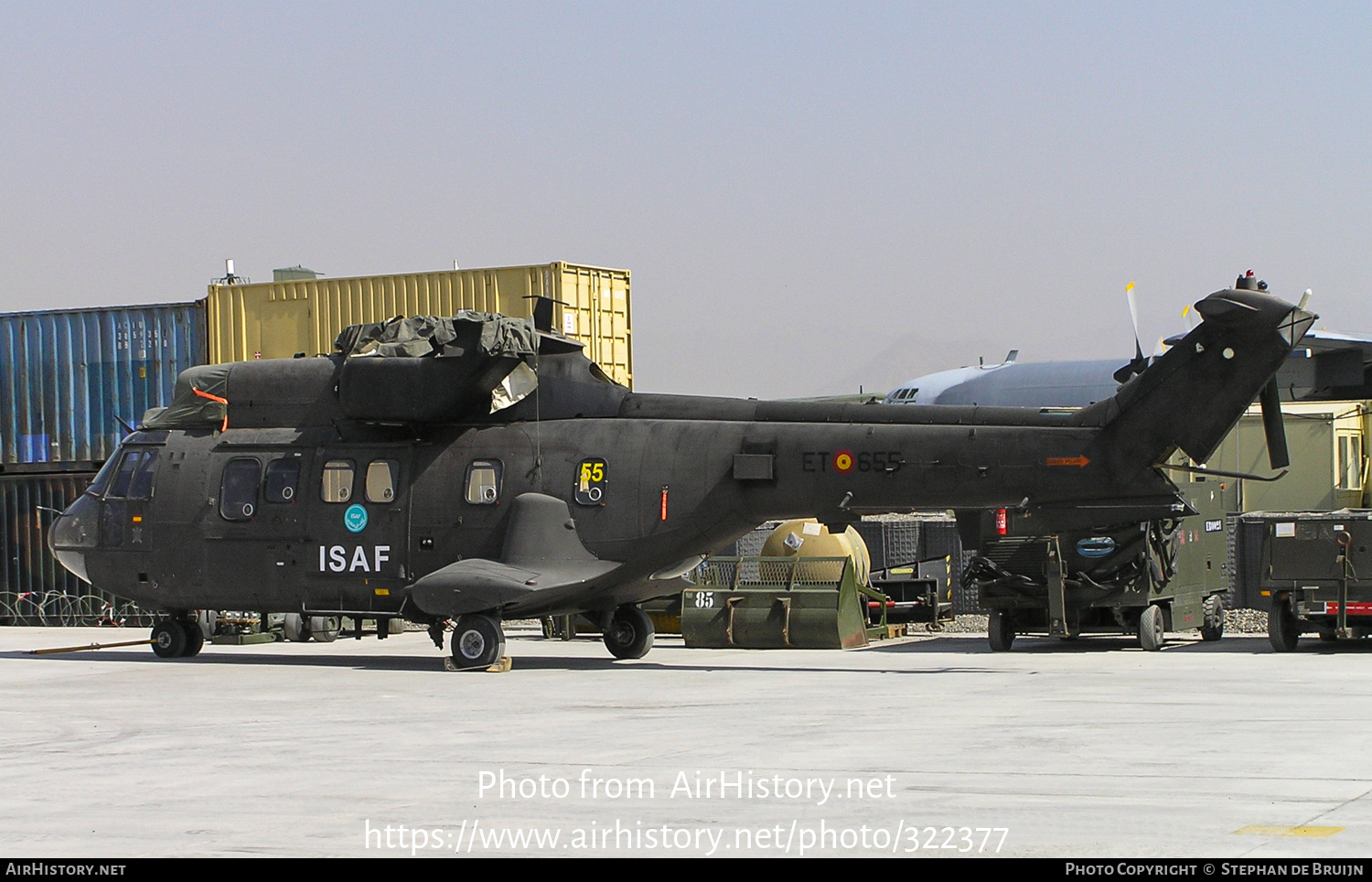 Aircraft Photo of HU21L-55 | Aerospatiale AS-532UL Cougar | Spain - Army | AirHistory.net #322377