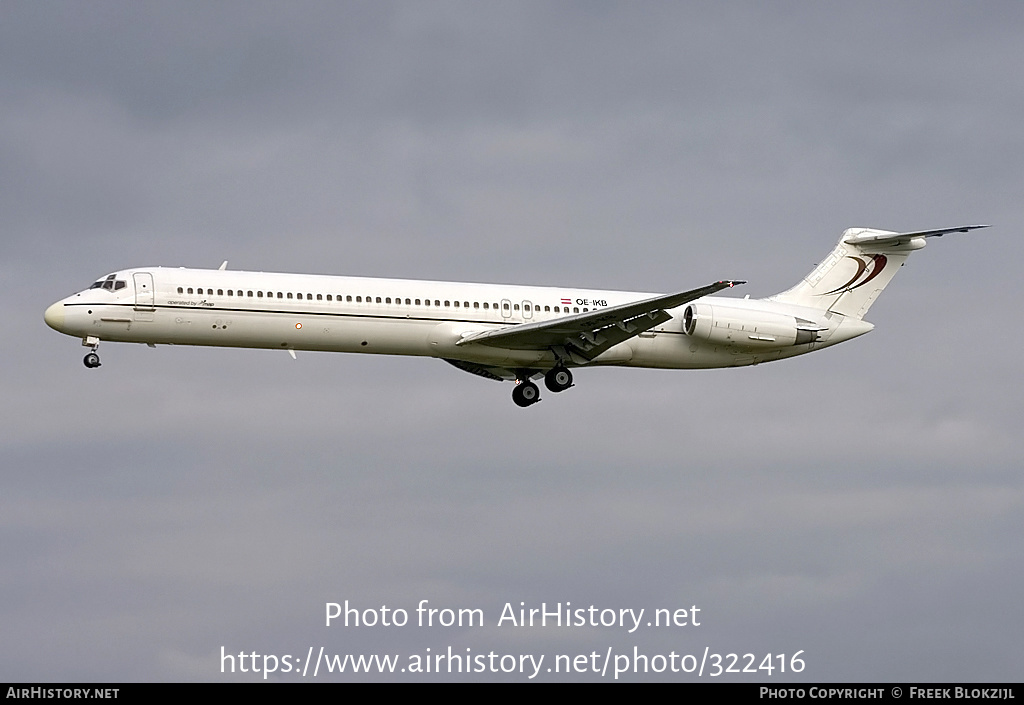 Aircraft Photo of OE-IKB | McDonnell Douglas MD-83 (DC-9-83) | MAP Executive Flight Service | AirHistory.net #322416