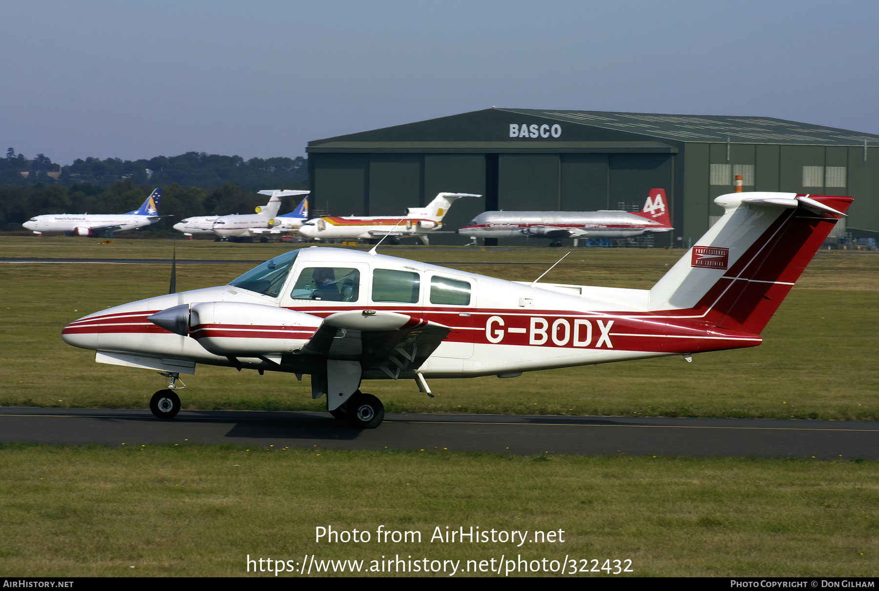 Aircraft Photo of G-BODX | Beech 76 Duchess | Professional Air Training | AirHistory.net #322432