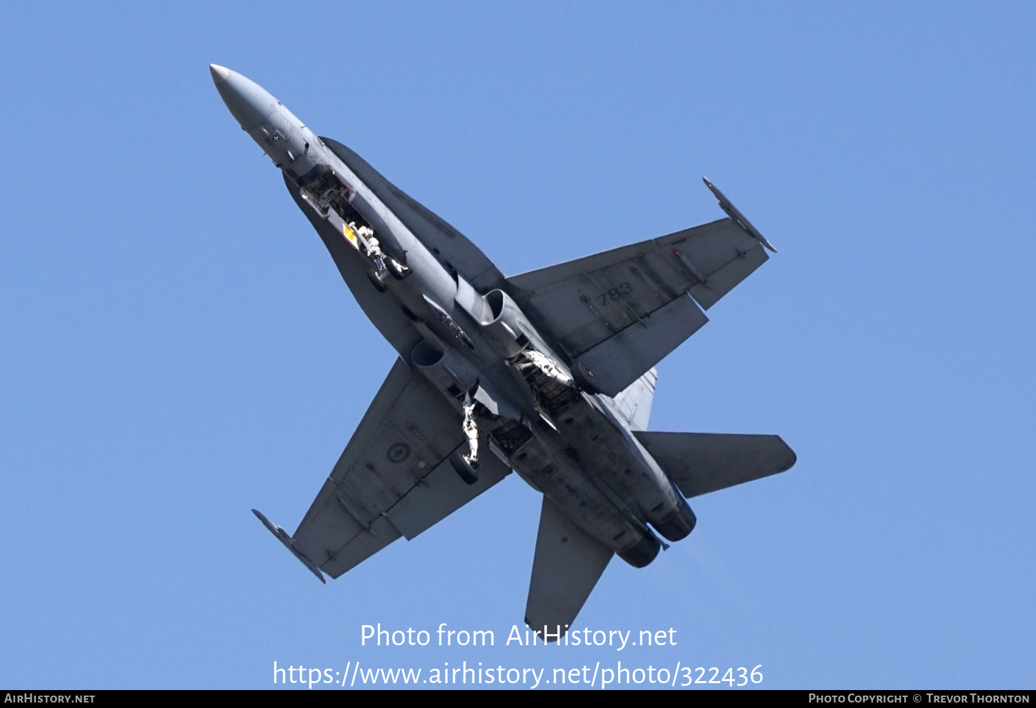 Aircraft Photo of 188783 | McDonnell Douglas CF-188 Hornet | Canada - Air Force | AirHistory.net #322436