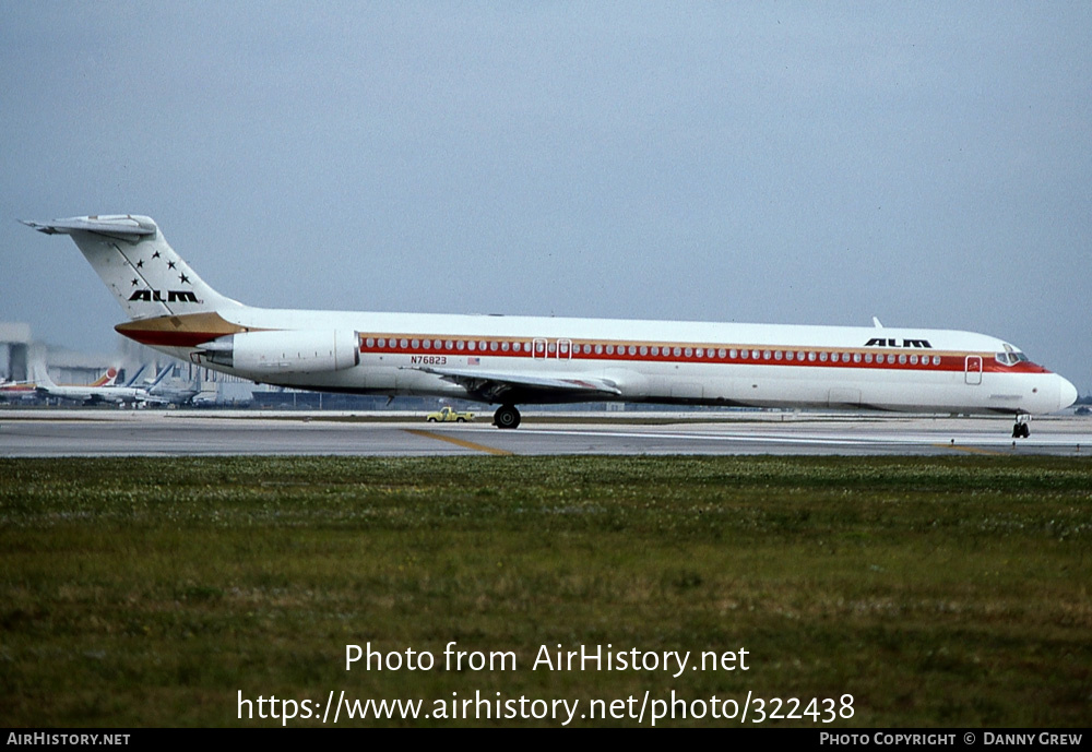 Aircraft Photo of N76823 | McDonnell Douglas MD-82 (DC-9-82) | ALM Antillean Airlines | AirHistory.net #322438