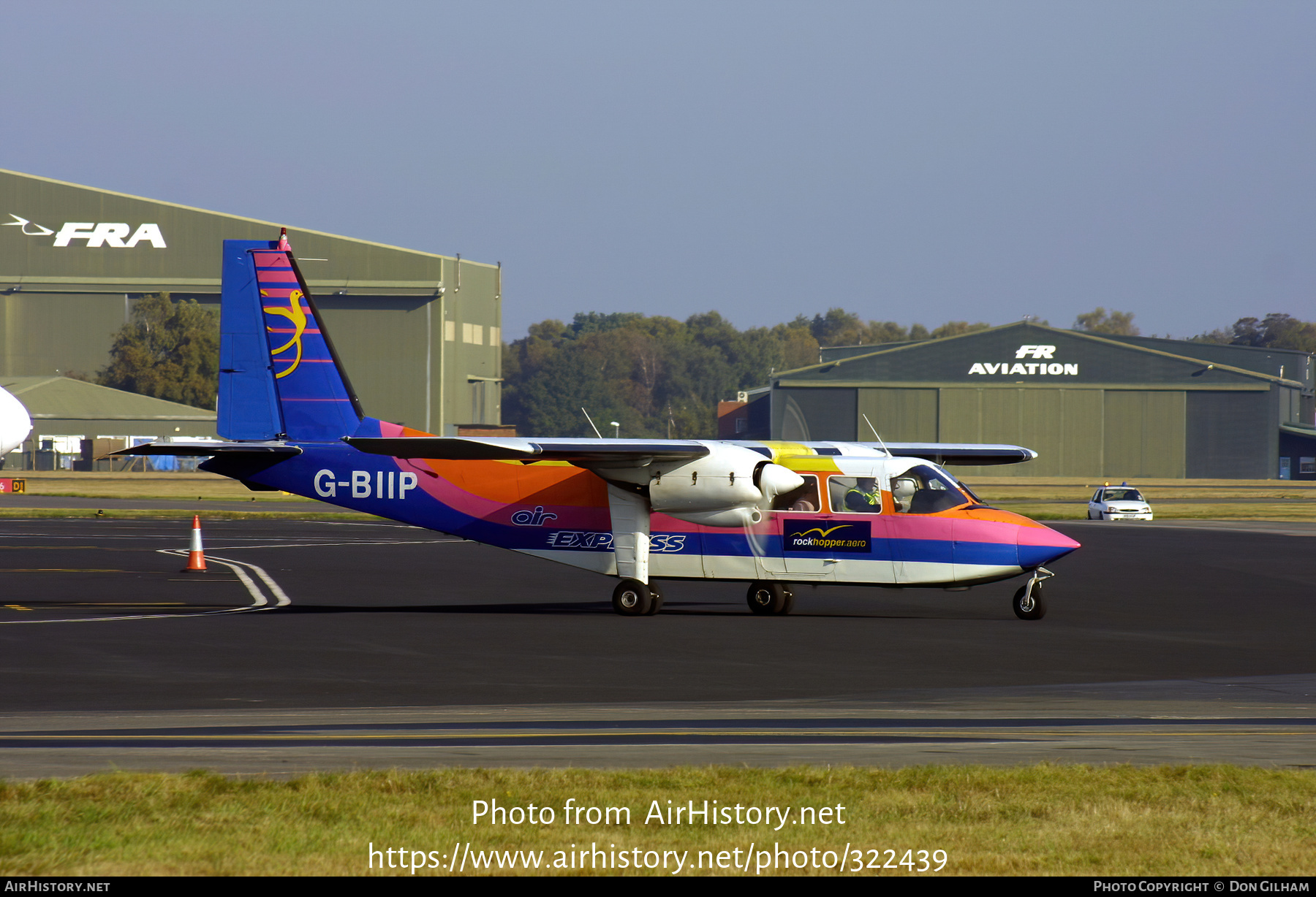 Aircraft Photo of G-BIIP | Pilatus Britten-Norman BN-2B-27 Islander | Rockhopper | AirHistory.net #322439