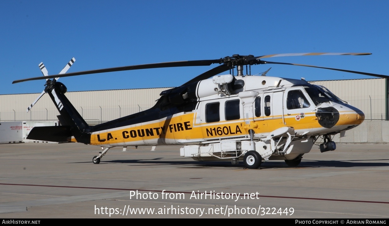 Aircraft Photo of N160LA | Sikorsky S-70A Firehawk | Los Angeles County ...