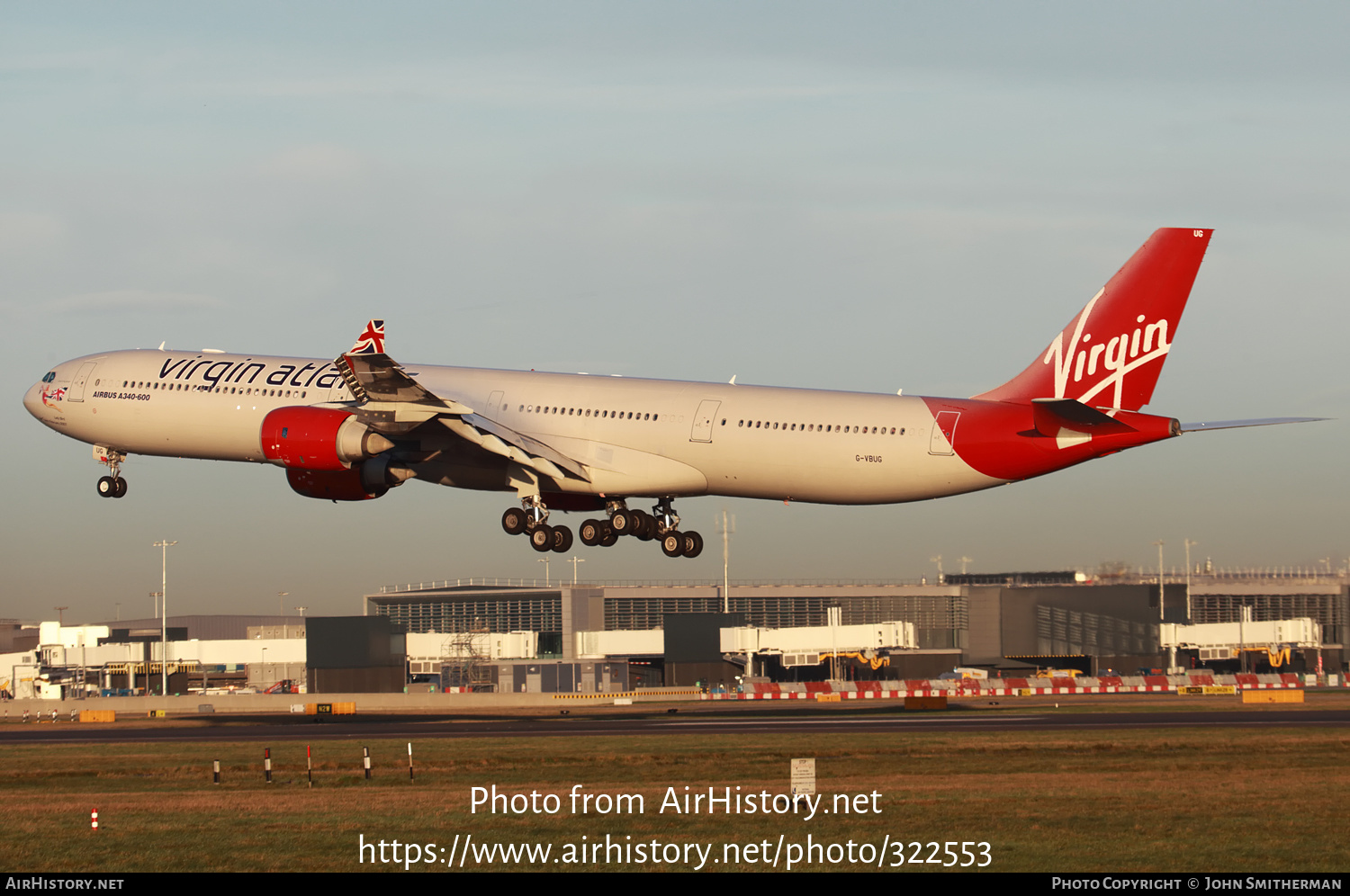 Aircraft Photo of G-VBUG | Airbus A340-642 | Virgin Atlantic Airways | AirHistory.net #322553