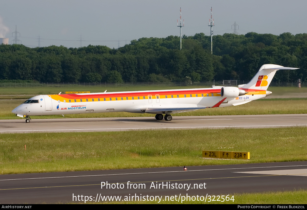 Aircraft Photo of EC-LOV | Bombardier CRJ-1000 (CL-600-2E25) | Iberia Regional | AirHistory.net #322564