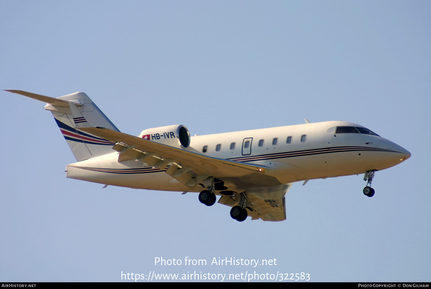 Aircraft Photo of HB-IVR | Bombardier Challenger 604 (CL-600-2B16) | AirHistory.net #322583