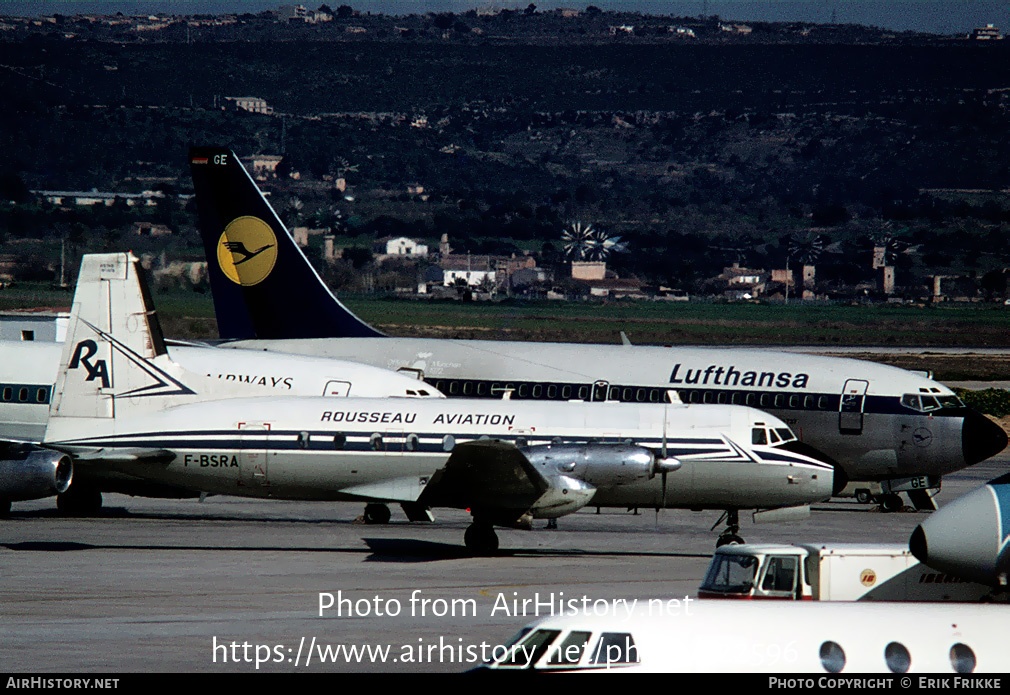 Aircraft Photo of F-BSRA | Hawker Siddeley HS-748 Srs2A/264 | Rousseau Aviation | AirHistory.net #322596