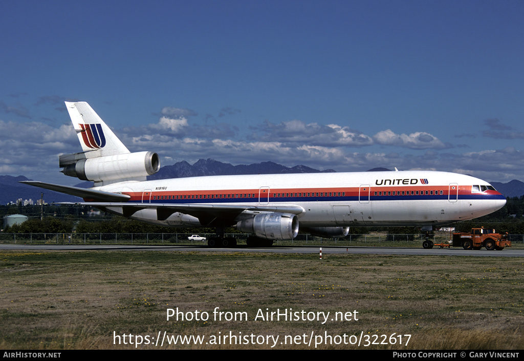 Aircraft Photo of N1816U | McDonnell Douglas DC-10-10 | United Airlines | AirHistory.net #322617