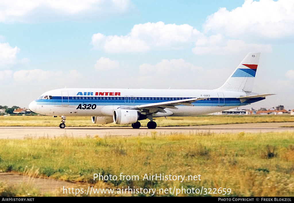 Aircraft Photo of F-GGED | Airbus A320-111 | Air Inter | AirHistory.net #322659