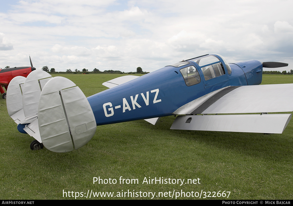 Aircraft Photo of G-AKVZ | Miles M.38 Messenger 4B | AirHistory.net #322667