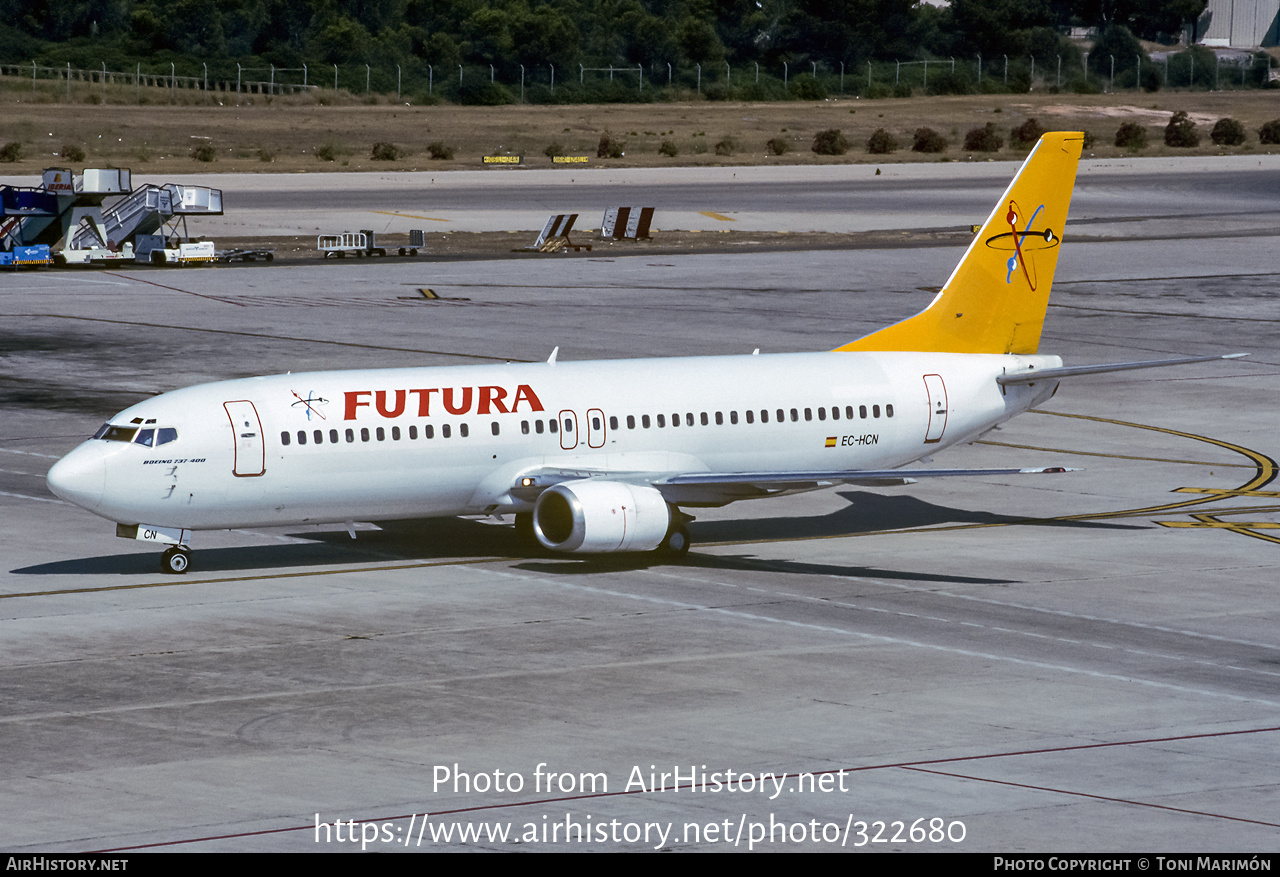 Aircraft Photo of EC-HCN | Boeing 737-4Y0 | Futura International Airways | AirHistory.net #322680