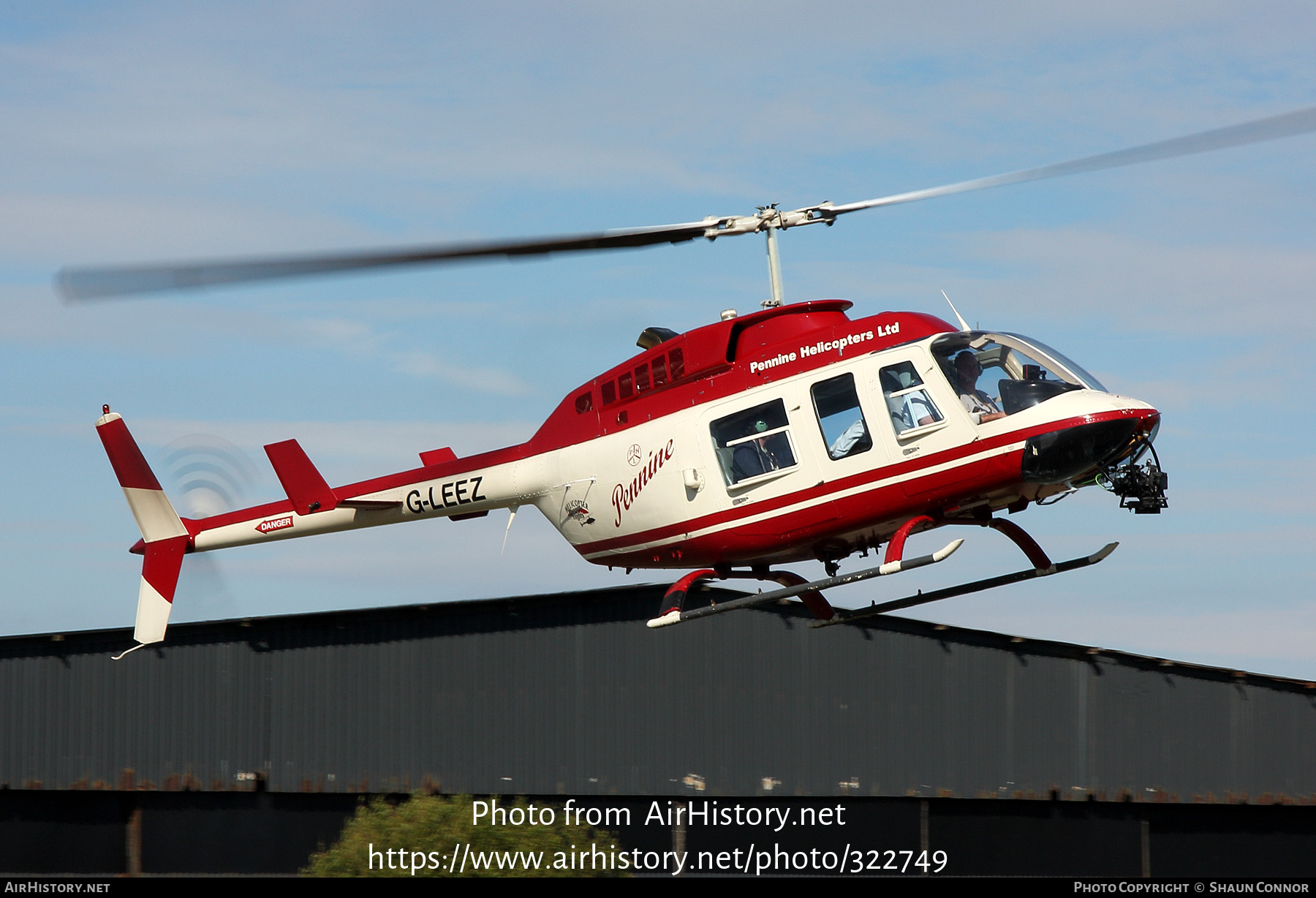 Aircraft Photo of G-LEEZ | Bell 206L-1 LongRanger II | Pennine Helicopters | AirHistory.net #322749