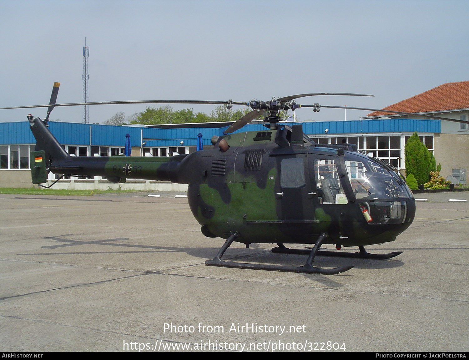 Aircraft Photo of 8753 | MBB BO-105P (PAH-1) | Germany - Army | AirHistory.net #322804