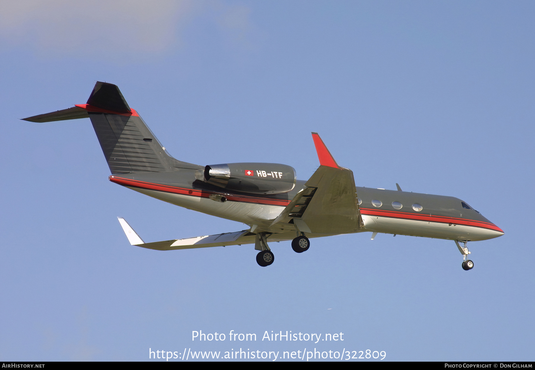 Aircraft Photo of HB-ITF | Gulfstream Aerospace G-IV Gulfstream IV-SP | AirHistory.net #322809