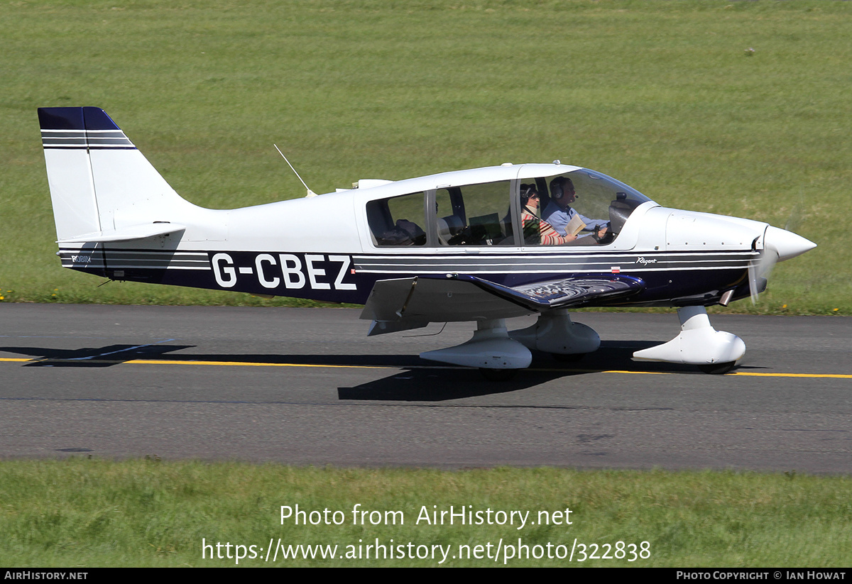 Aircraft Photo of G-CBEZ | Robin DR-400-180 Regent | AirHistory.net #322838