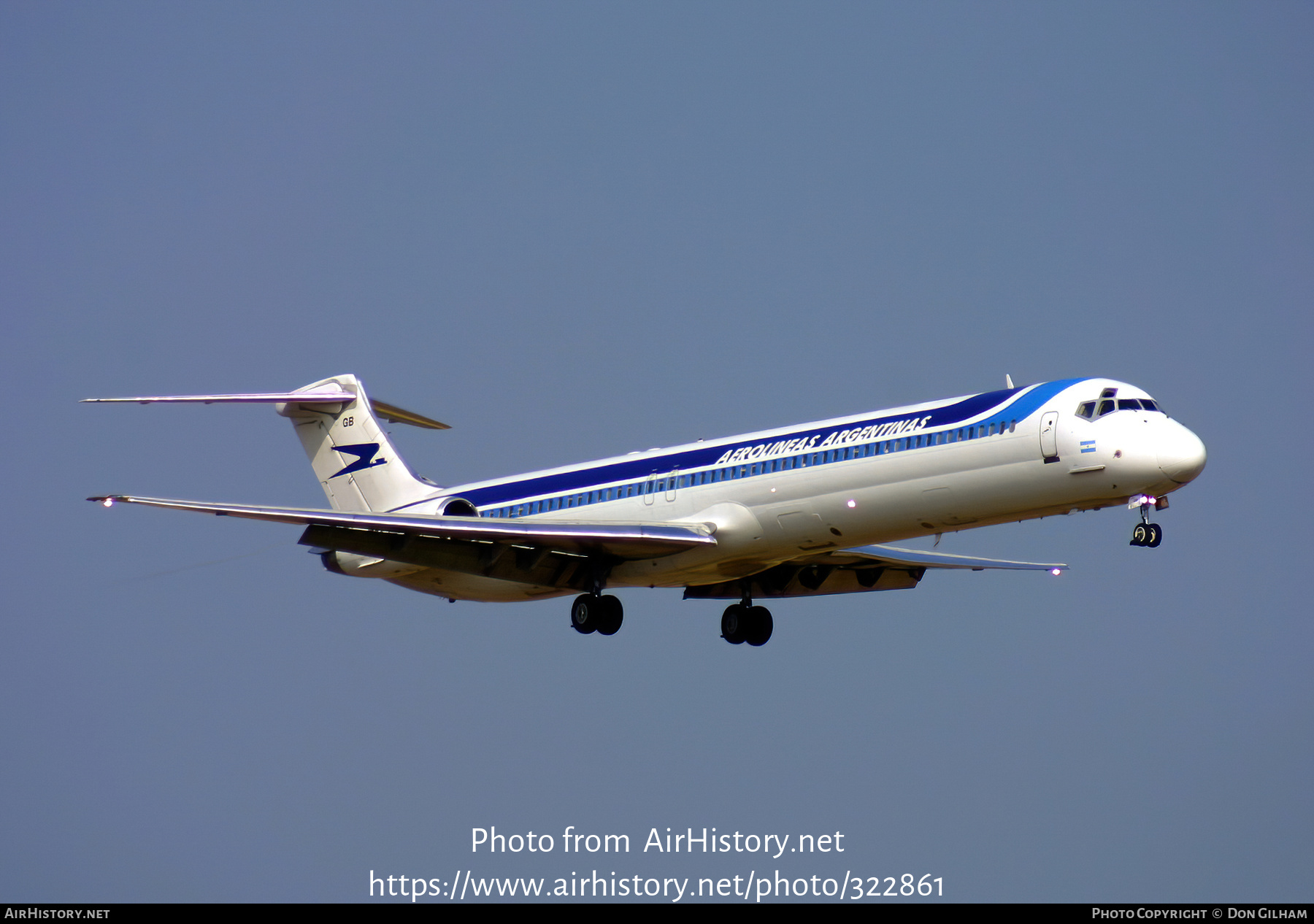 Aircraft Photo of LV-VGB | McDonnell Douglas MD-88 | Aerolíneas Argentinas | AirHistory.net #322861