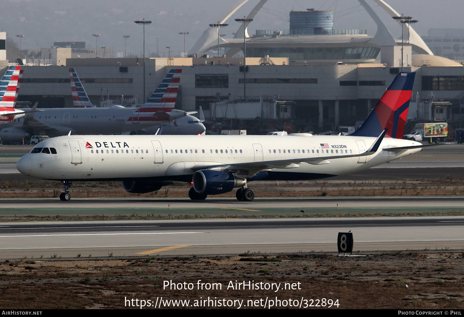 Aircraft Photo of N323DN | Airbus A321-211 | Delta Air Lines | AirHistory.net #322894