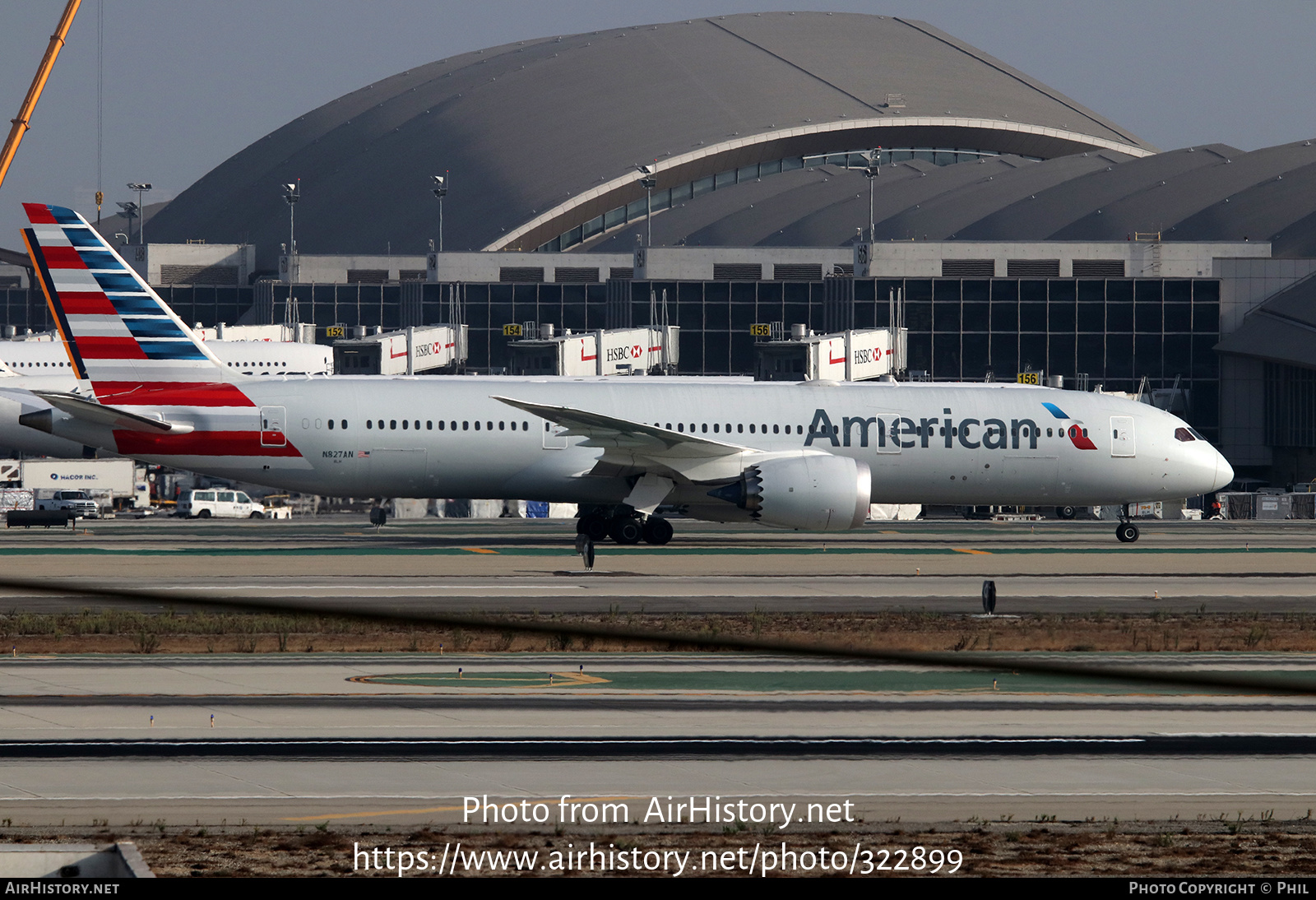 Aircraft Photo of N827AN | Boeing 787-9 Dreamliner | American Airlines | AirHistory.net #322899