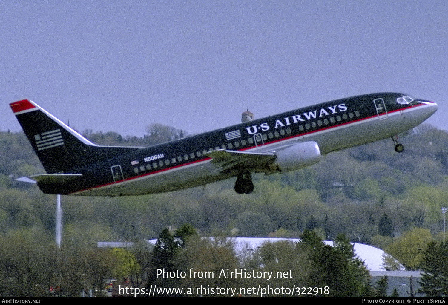 Aircraft Photo of N506AU | Boeing 737-3B7 | US Airways | AirHistory.net #322918