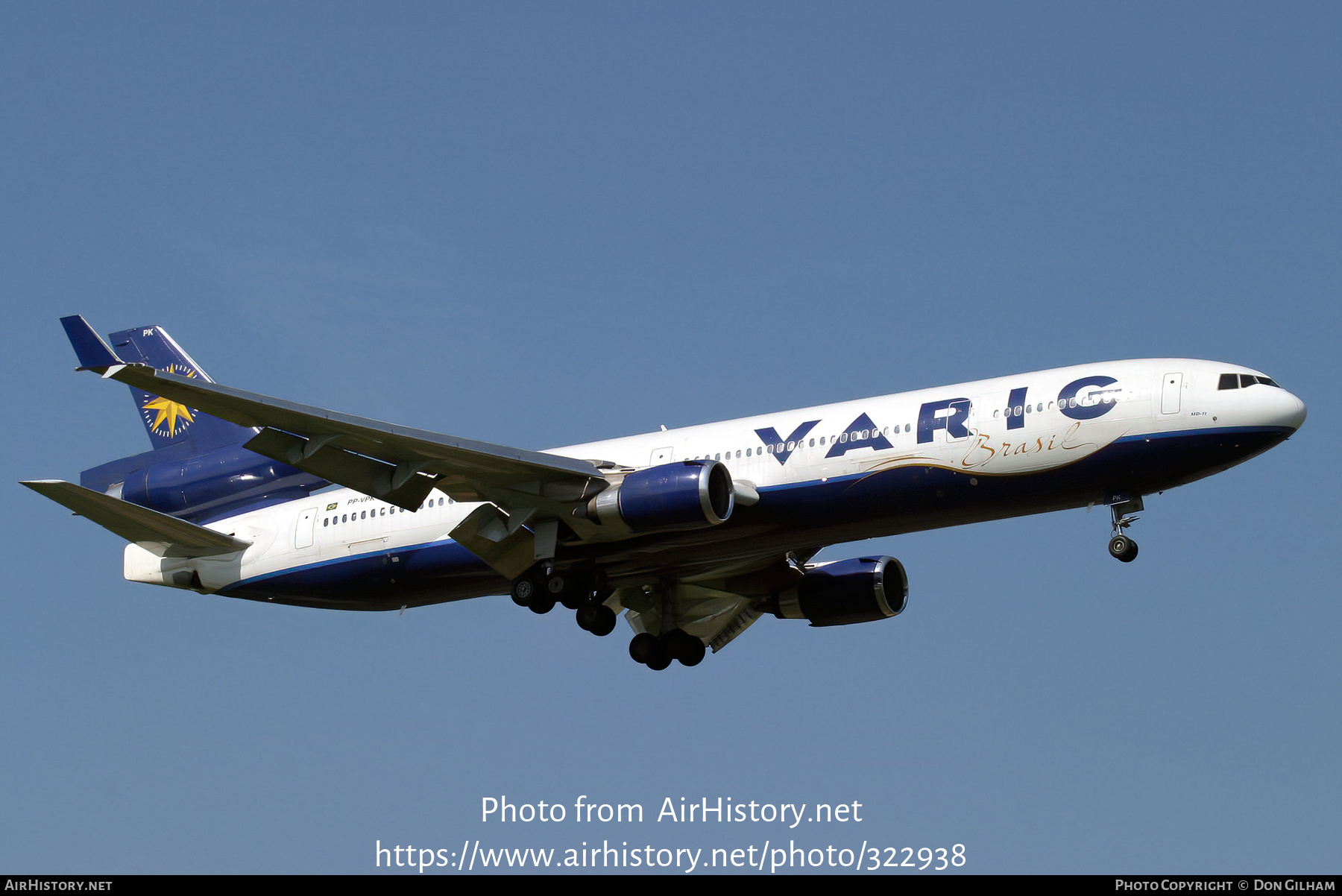 Aircraft Photo of PP-VPK | McDonnell Douglas MD-11 | Varig | AirHistory.net #322938