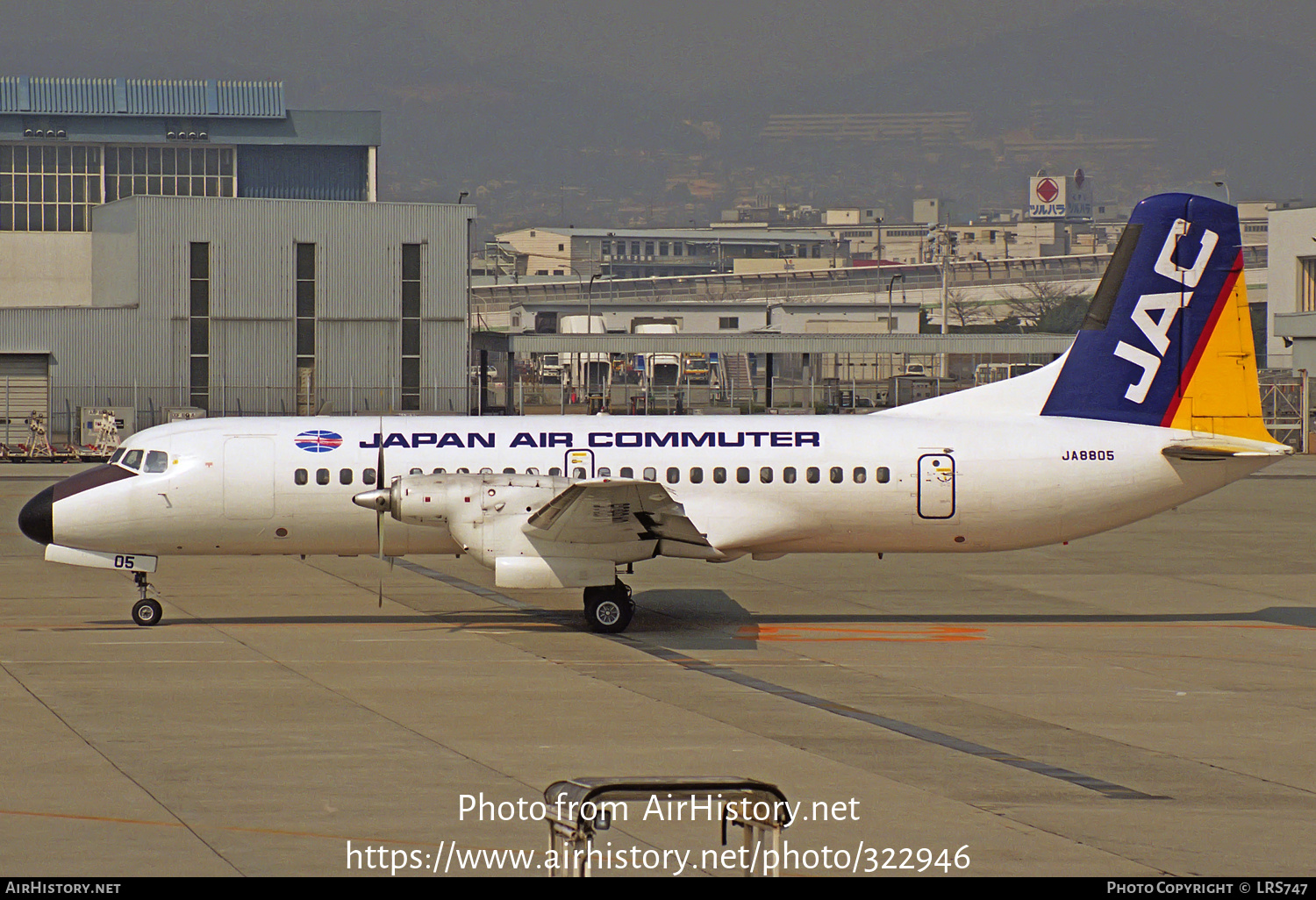 Aircraft Photo of JA8805 | NAMC YS-11A-500 | Japan Air Commuter - JAC | AirHistory.net #322946