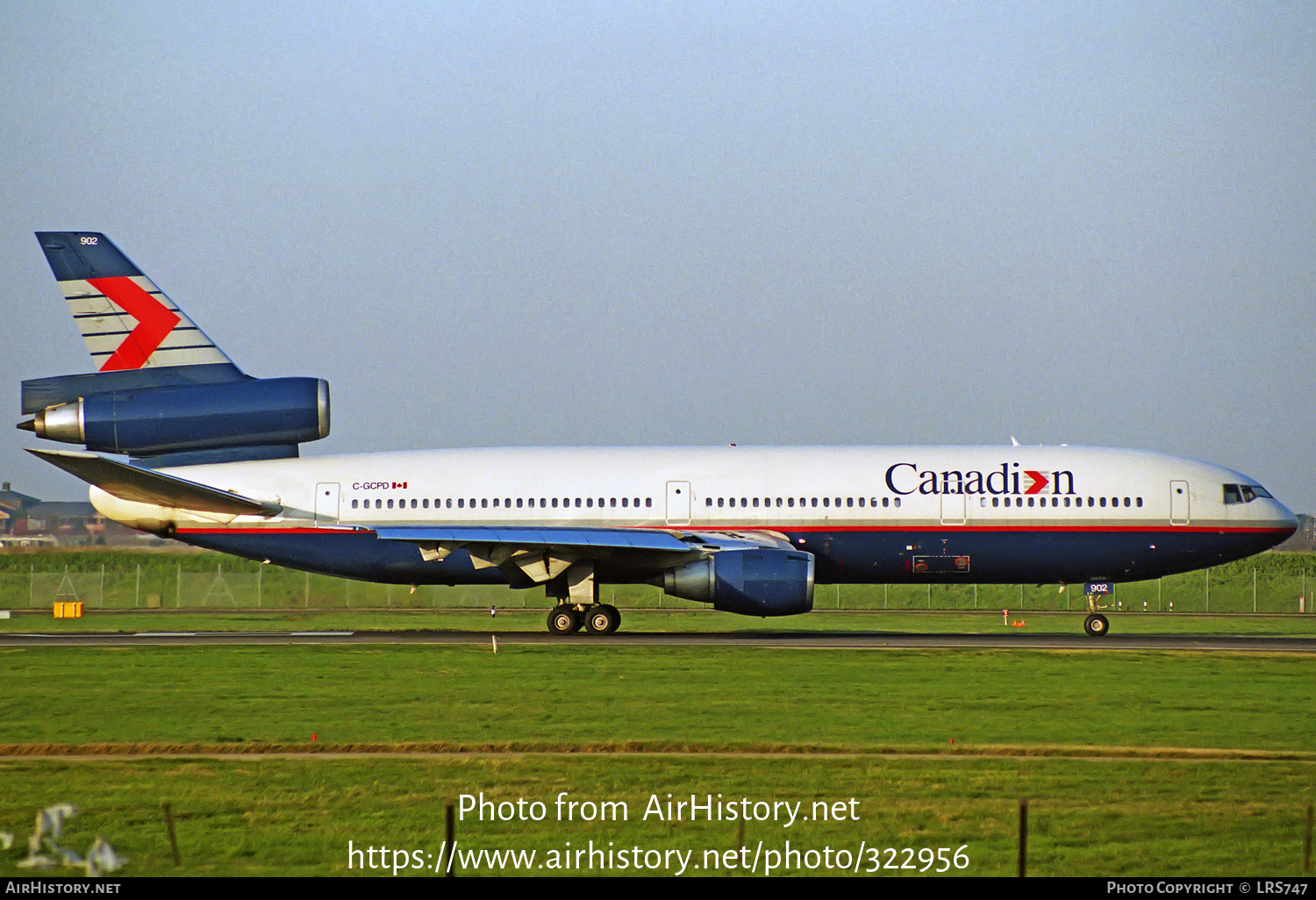 Aircraft Photo of C-GCPD | McDonnell Douglas DC-10-30 | Canadian Airlines | AirHistory.net #322956