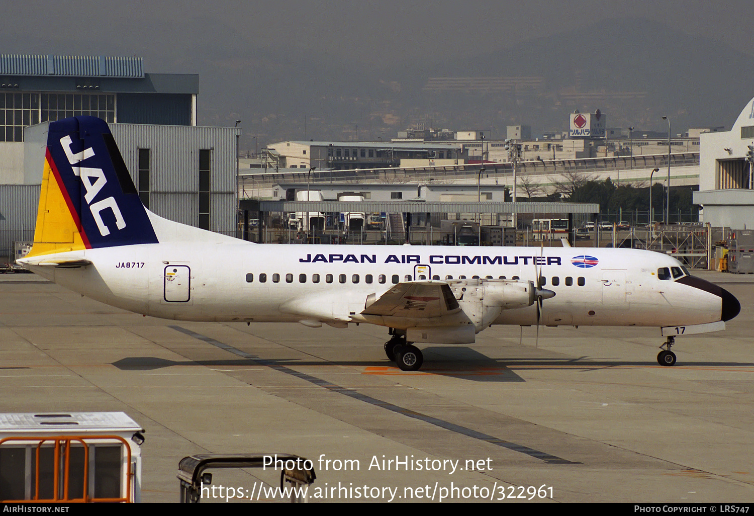 Aircraft Photo of JA8717 | NAMC YS-11A-500 | Japan Air Commuter - JAC | AirHistory.net #322961