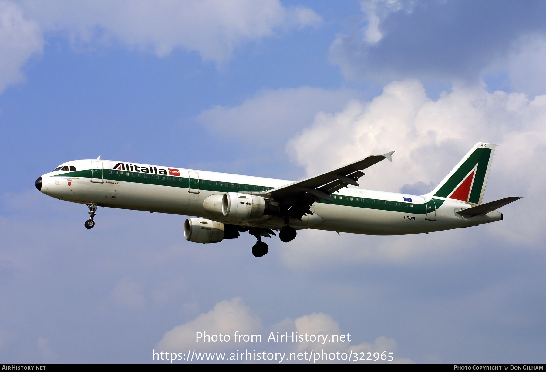 Aircraft Photo of I-BIXR | Airbus A321-112 | Alitalia | AirHistory.net #322965