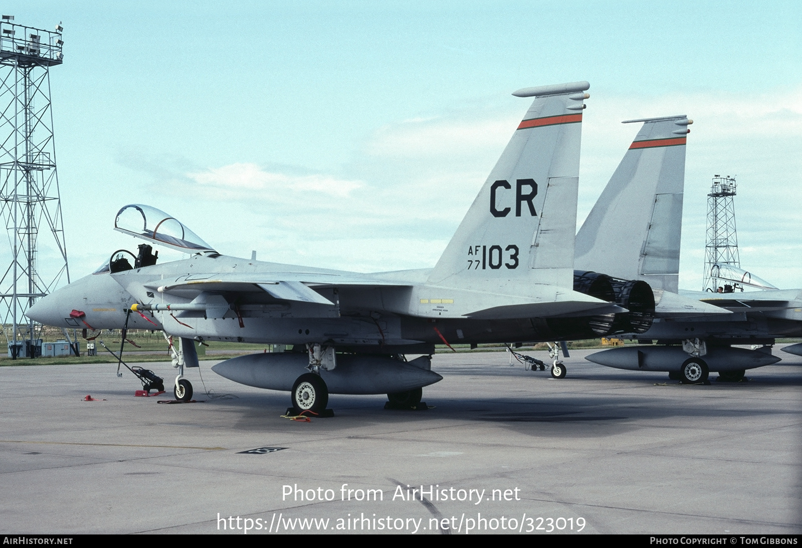 Aircraft Photo of 77-0103 / AF77-103 | McDonnell Douglas F-15A Eagle | USA - Air Force | AirHistory.net #323019