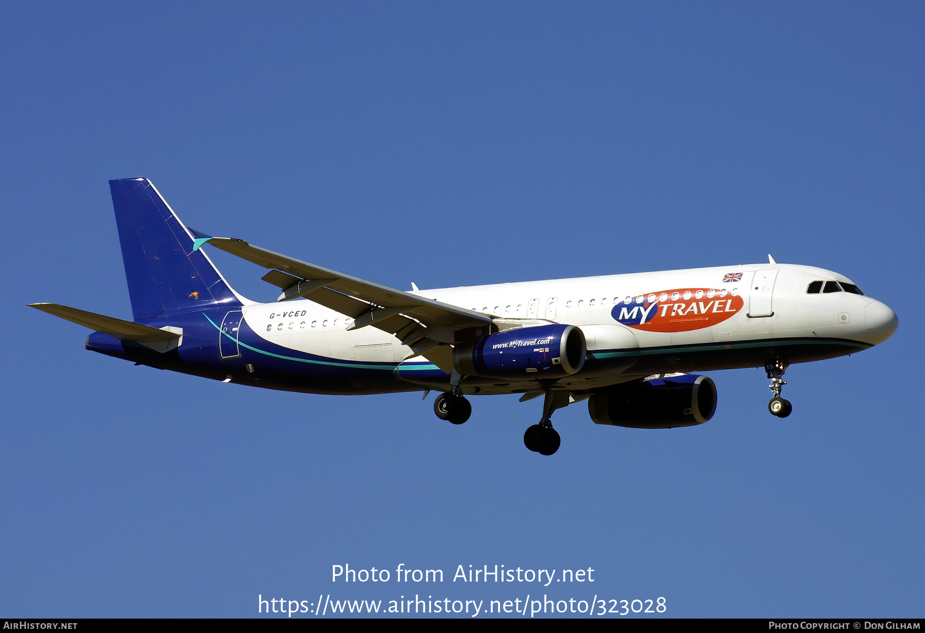 Aircraft Photo of G-VCED | Airbus A320-231 | MyTravel Airways | AirHistory.net #323028