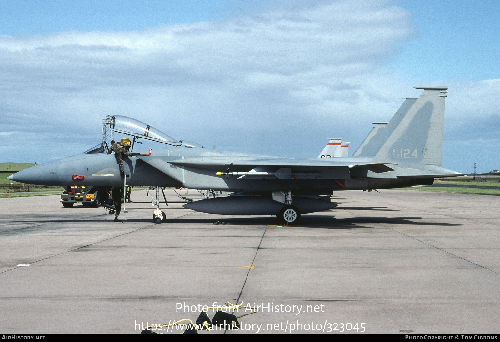 Aircraft Photo of 77-0124 | McDonnell Douglas F-15A Eagle | USA - Air Force | AirHistory.net #323045