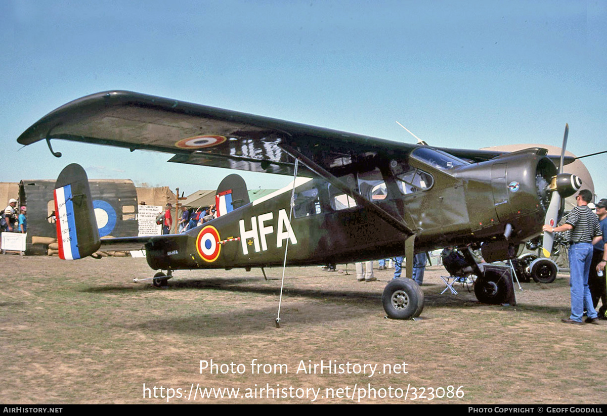 Aircraft Photo of VH-HFA / 295 | Max Holste MH.1521M Broussard | France - Army | AirHistory.net #323086