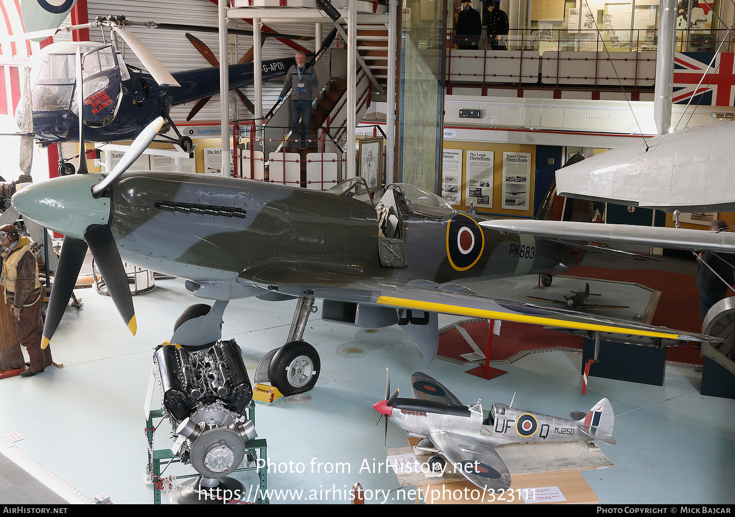 Aircraft Photo of PK683 | Supermarine 356 Spitfire F24 | UK - Air Force | AirHistory.net #323111