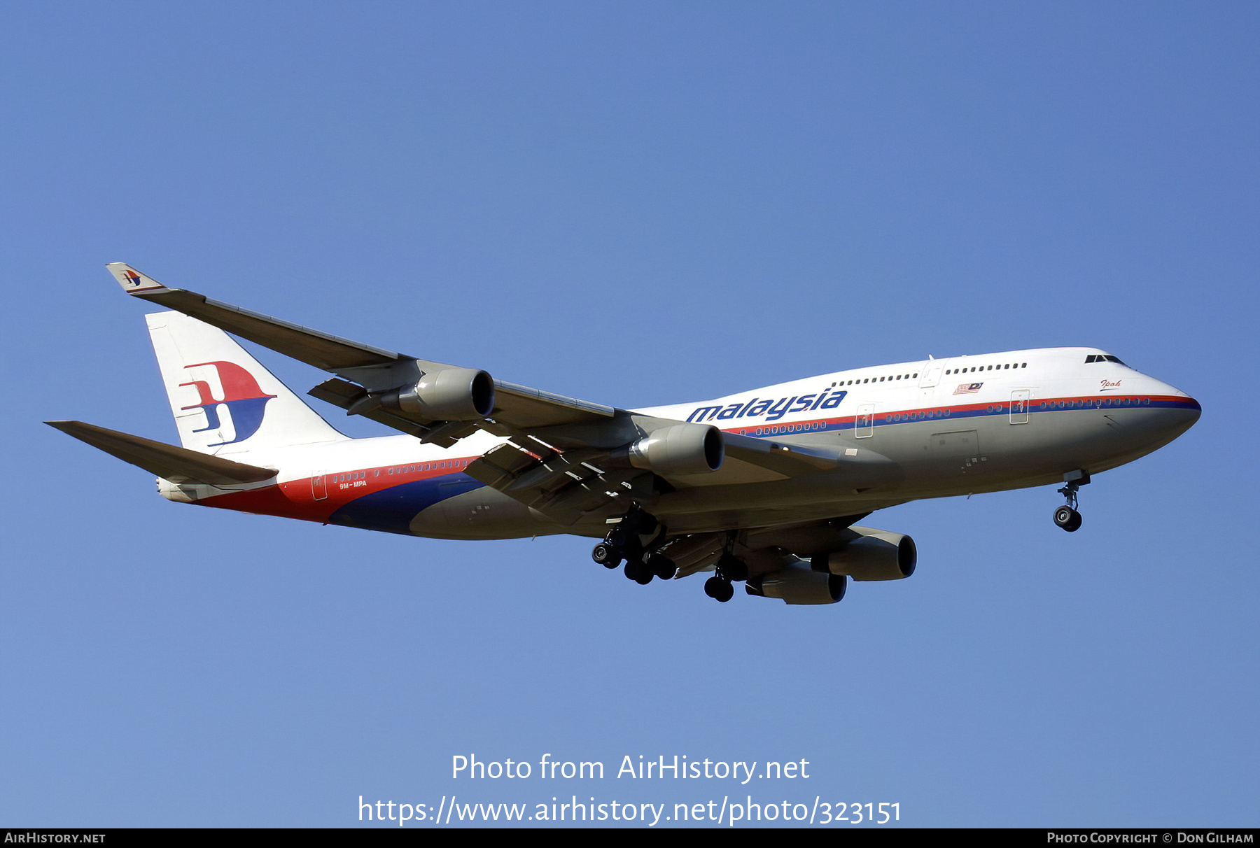 Aircraft Photo of 9M-MPA | Boeing 747-4H6 | Malaysia Airlines | AirHistory.net #323151