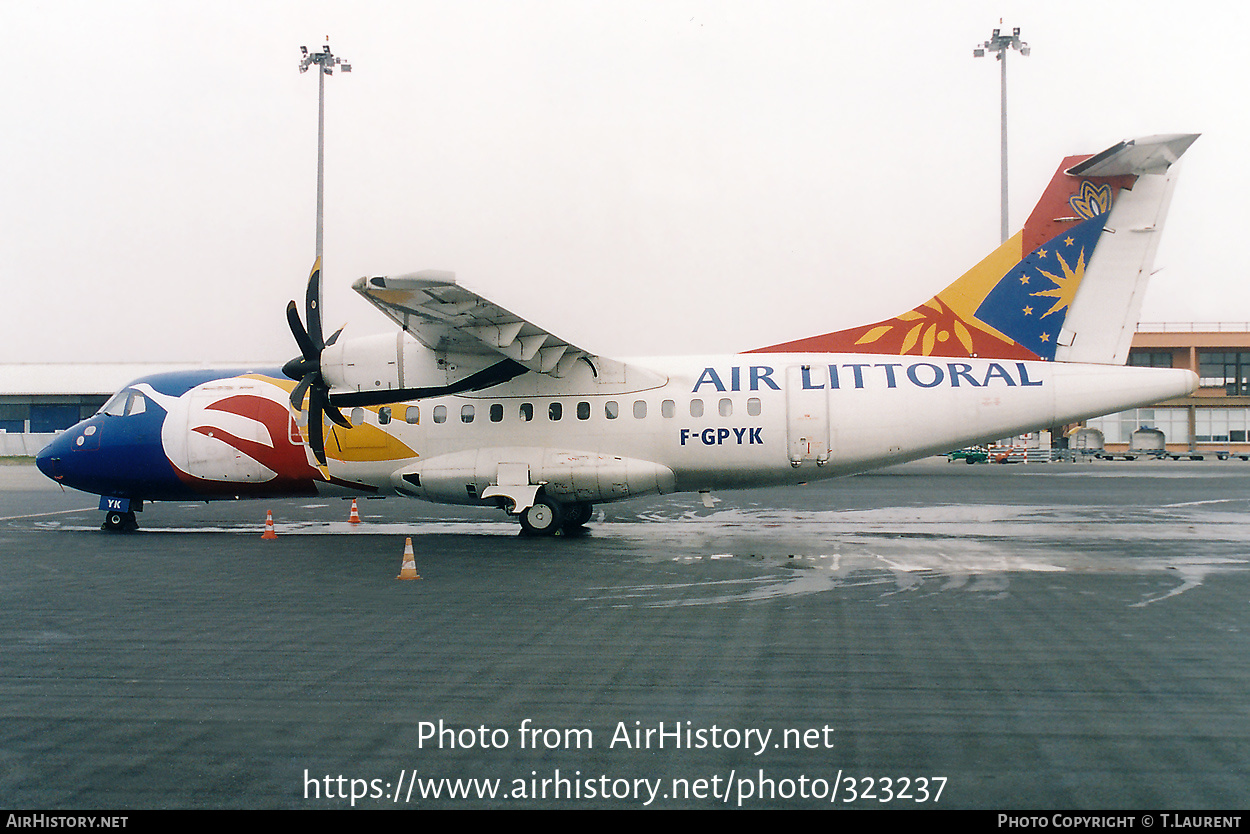 Aircraft Photo of F-GPYK | ATR ATR-42-500 | Air Littoral | AirHistory.net #323237