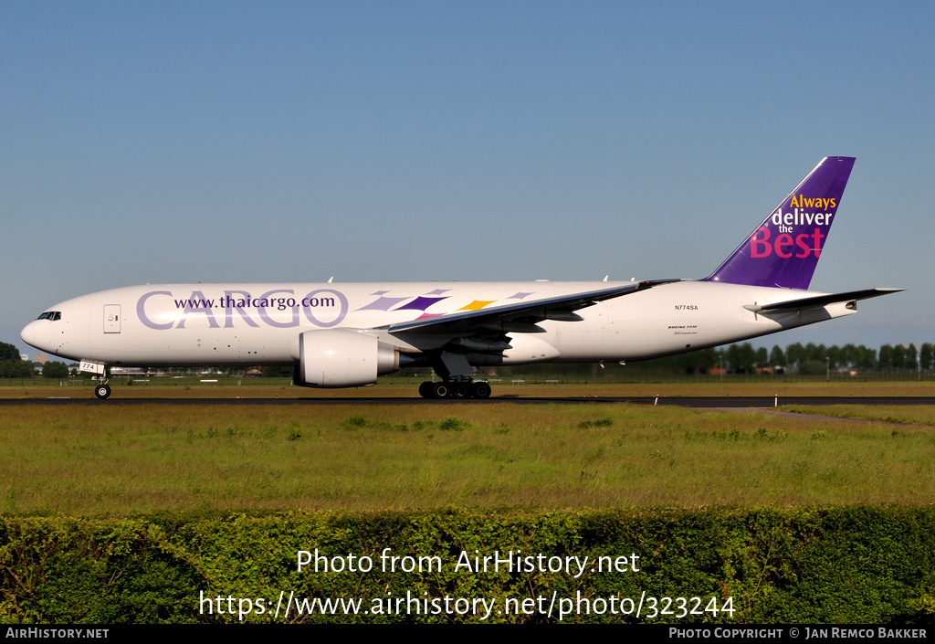 Aircraft Photo of N774SA | Boeing 777-FZB | Thai Cargo | AirHistory.net #323244